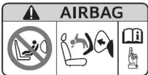 AIRBAG NO SHOWN i