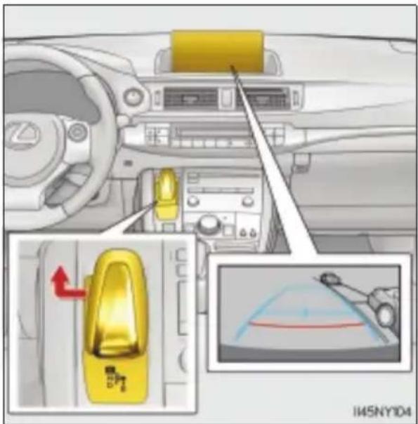 LEXUS CT 200h (2020) - Wizyjny system monitorowania sytuacji z tyłu samochodu \* - 2