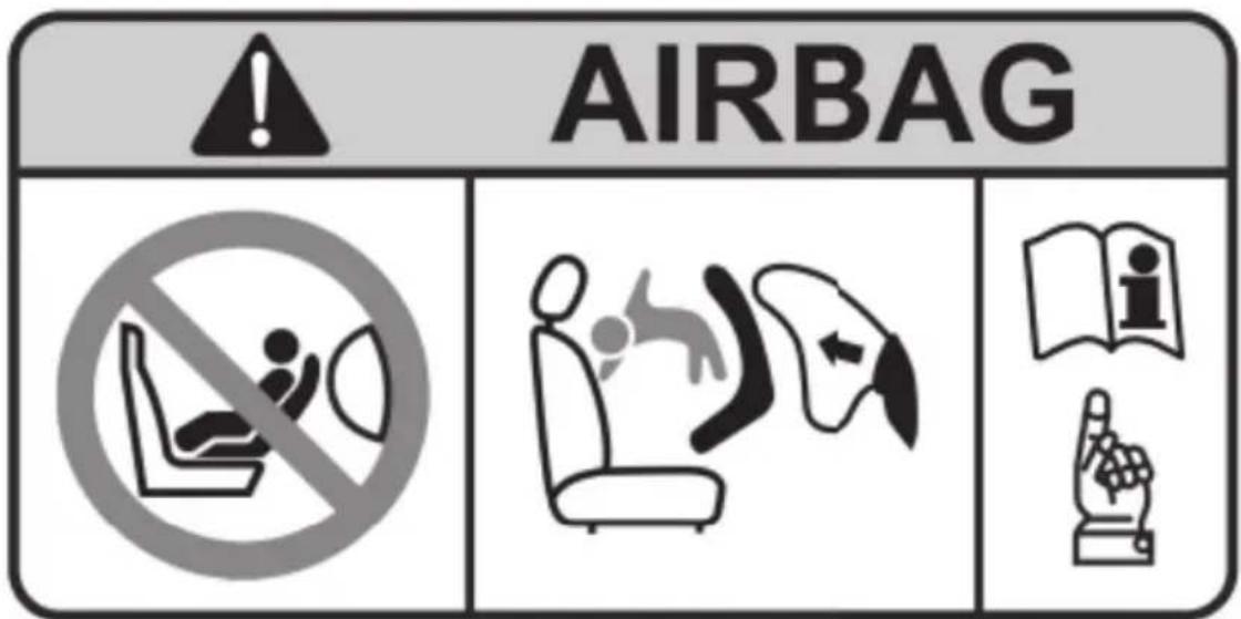AIRBAG NO A i I