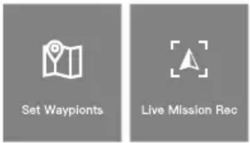 Set Waypionts Live Mission Rec