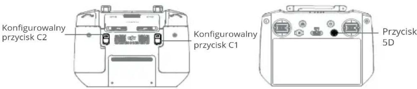 Konfigurowalny przycisk C2 Konfigurowalny przycisk C1 Przycisk 5D