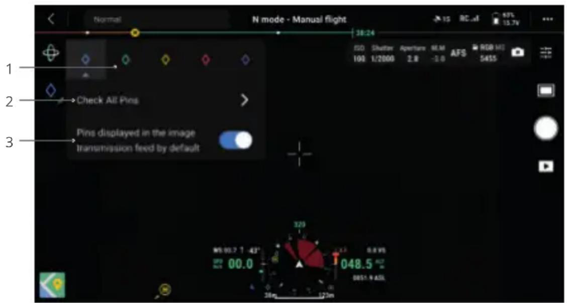 DJI Mavic 3 Multispectral - Edycja punktów PinPoints - 1