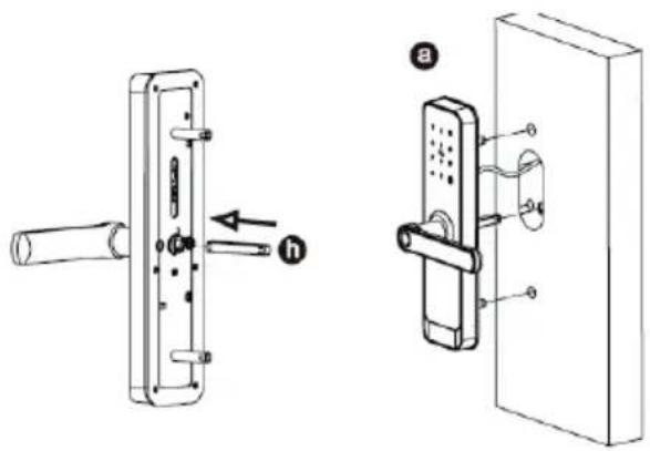 Avatto SDL-A270 - Montaż panelu przedniego - 1