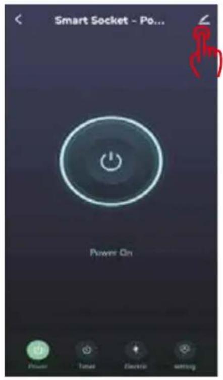 Smart Socket - Po... Power On Power Times Electric setting