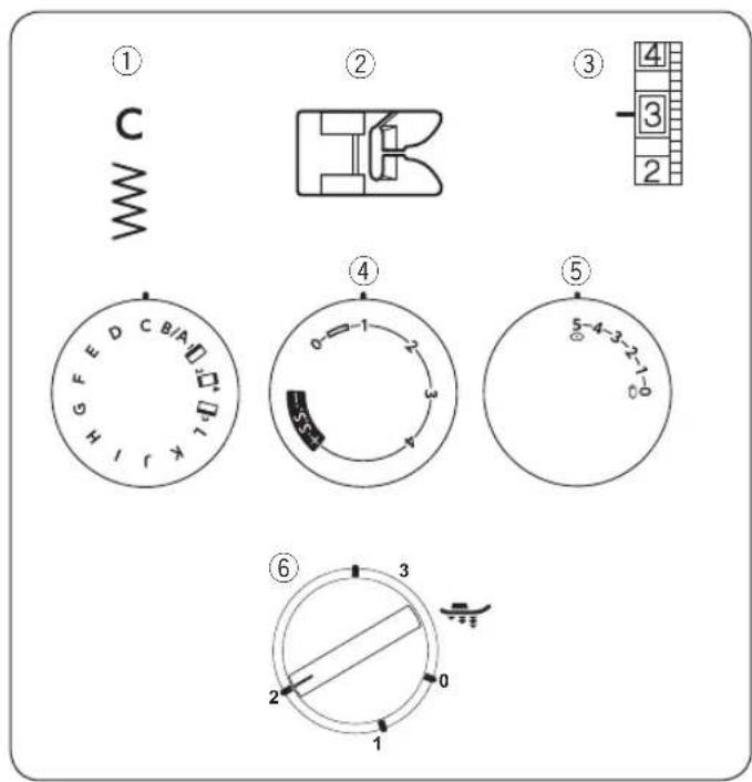 JANOME Easy Jeans HD523 - Szachownica - 1
