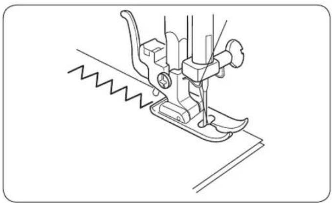 JANOME Easy Jeans HD523 - Zygzak - 1