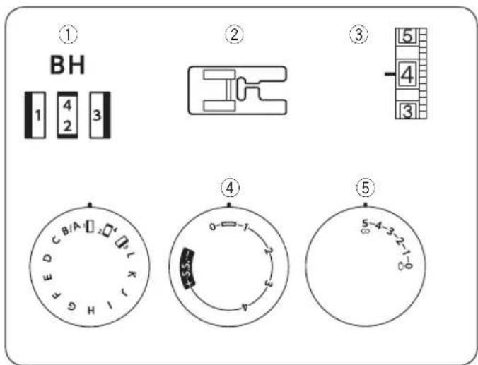 JANOME Easy Jeans HD523 - Wzmocniony zygazak - 1