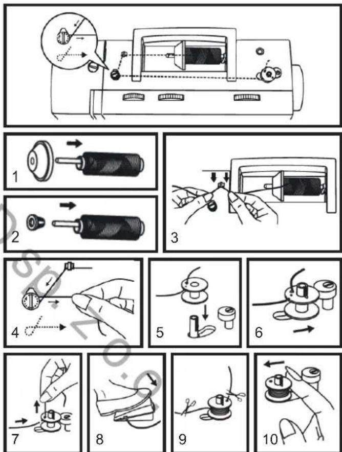 SINGER 4432 - UWAGA: - 1