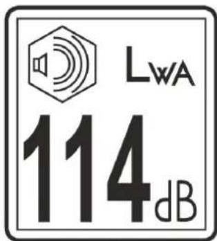 LwA 114dB