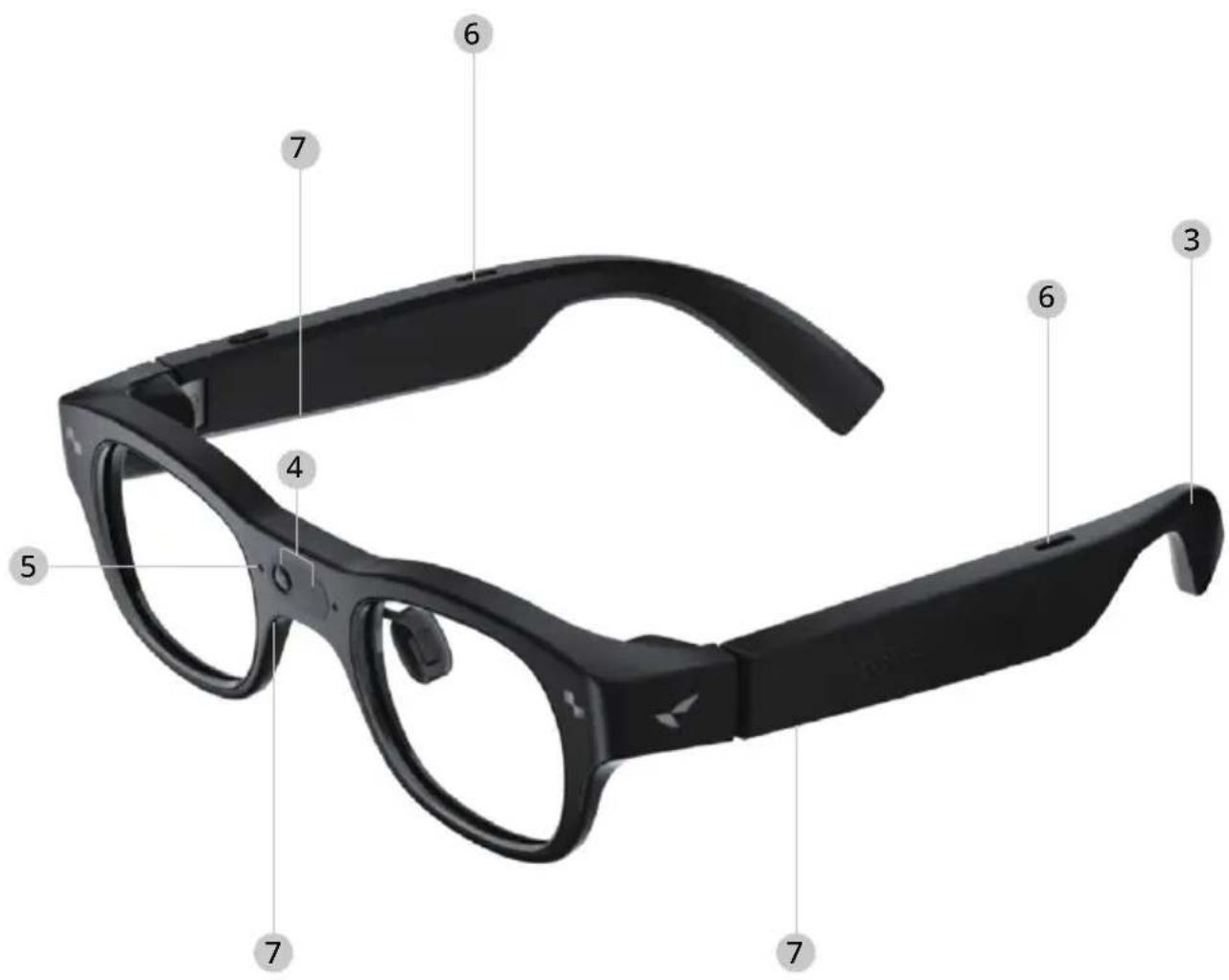 RayNeo X3 Pro - Przycisk skrótu - 1
