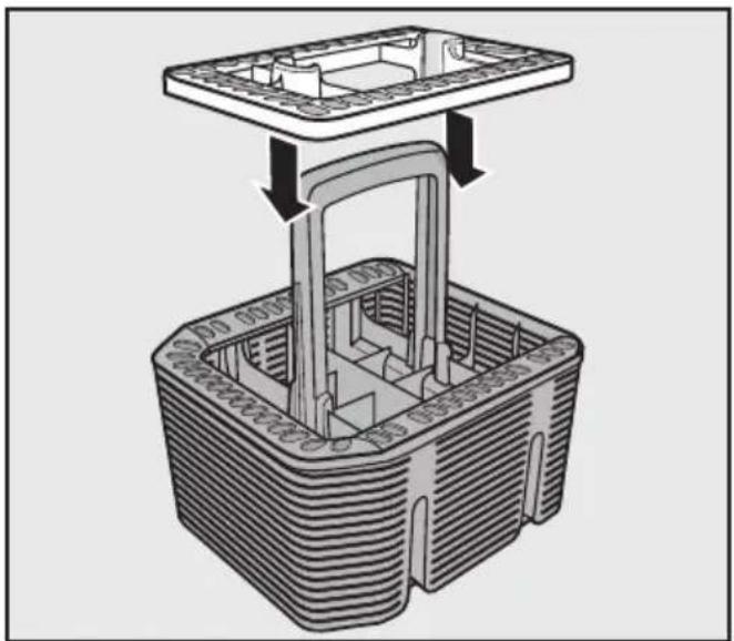 MIELE G 5300 SCi - Complemento para o cesto de talhe- res - 1