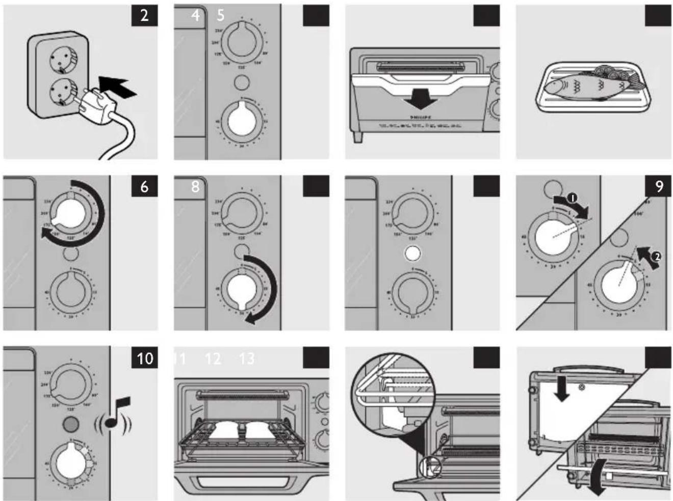 PHILIPS RI4496 - ATENÇÃO - 1