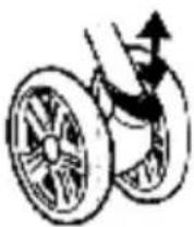 Bertoni Twin - FIX THE FRONT WHEELS TO MOVE ONLY FORWARD - 2