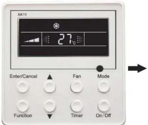 GREE 83815 - Comando fixo (com fios) (cont.) - 1