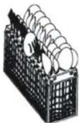 GE LL012CQD3A1IN - Cesto para talheres - 2