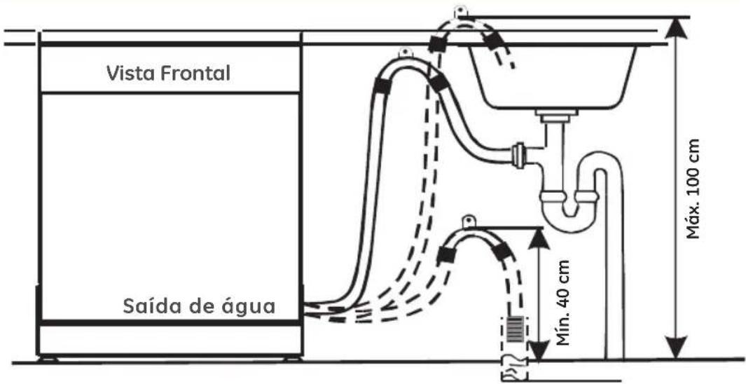 GE LL012CQD3A1IN - Saída de água - 1