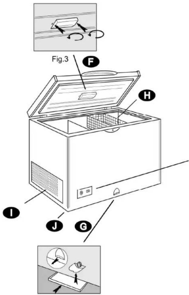 Orima ORE 120 - Congelador Horizontal - 1