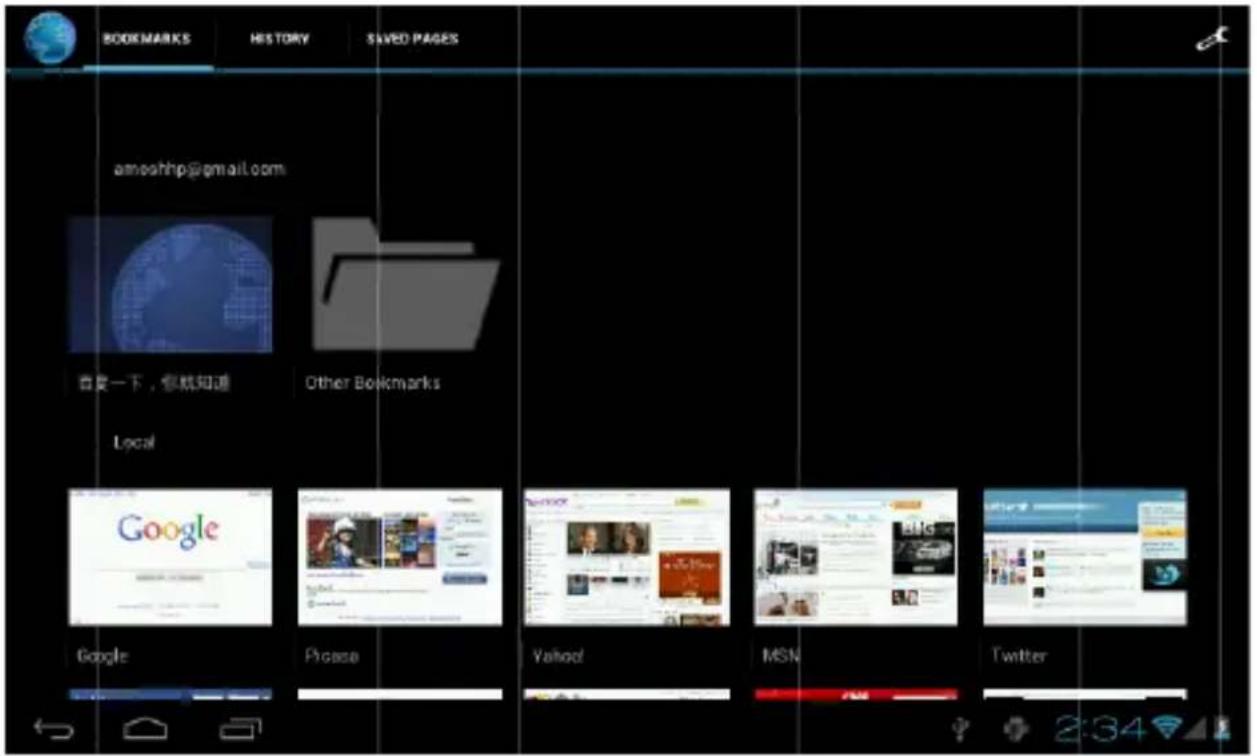 BOOKMARKS HISTORY SAVED PAGES amoshhp@gmail.com 百度一下，你就知道 Other Bookmarks Local Google Please Yahoo! MSN Twitter