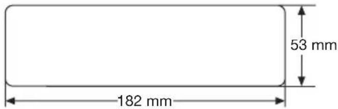 53 mm 182 mm