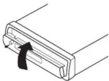 BELSON BS-11900MP3 - RETIRAR EL PANEL FRONTAL - 5