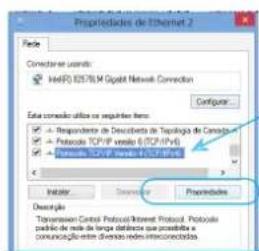 Propriétérations de Ethernet 2 File Connectant User(s): Intel® 8376 M Gipital Network Connection Configur... Data conocada utilizés ou sequipes Items: - Respondente de Descripto de Tecnología de Cenada - Protocol TCP/IP version (5.0/1.0/4) - Protocol TCP/IP version (5.0/1.0/4) Initator... Description... Propriétérations