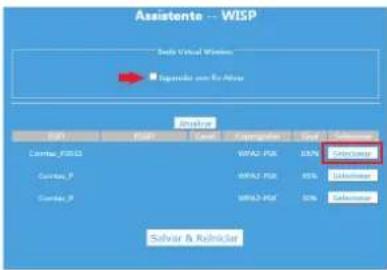 Comtac WN9254 - D4. Configurações do modo WISP (Cliente) - 2