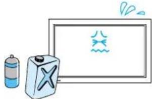 DAEWOO DP-42WP - Do not wipe the monitor using a cloth damped with chemicals (benzene, thinner, etc.). - 1
