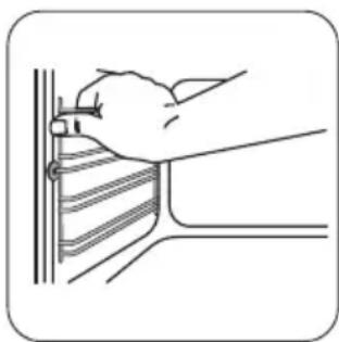 ZANUSSI ZOB183NC - Calhas de apoio da grelha/do tabuleiro - 1