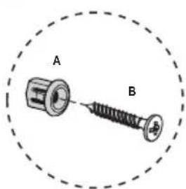 A B