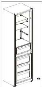 Meireles MFC 271 W - Reversing the Door Swing - 6