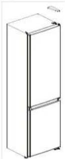 Meireles MFC 271 W - Reversing the Door Swing - 1