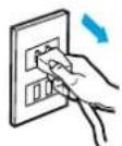 三洋SANLUX EF-14DRB - 長時間不使用或清潔保養時 請拔下電源插頭 - 1
