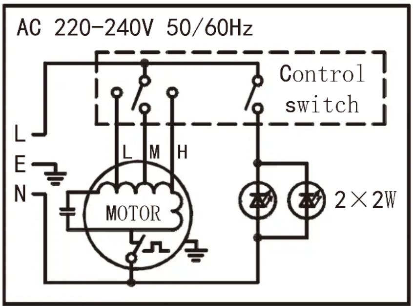 HOOVER HECH616/3X AUS - Electrical Diagram - 1