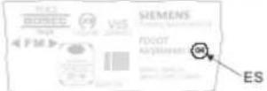 BOSCH FDM275-O - Product version on the product label and the type plate - 1