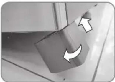 Brastemp BFO4TAR - Instalando os pés niveladores - 2