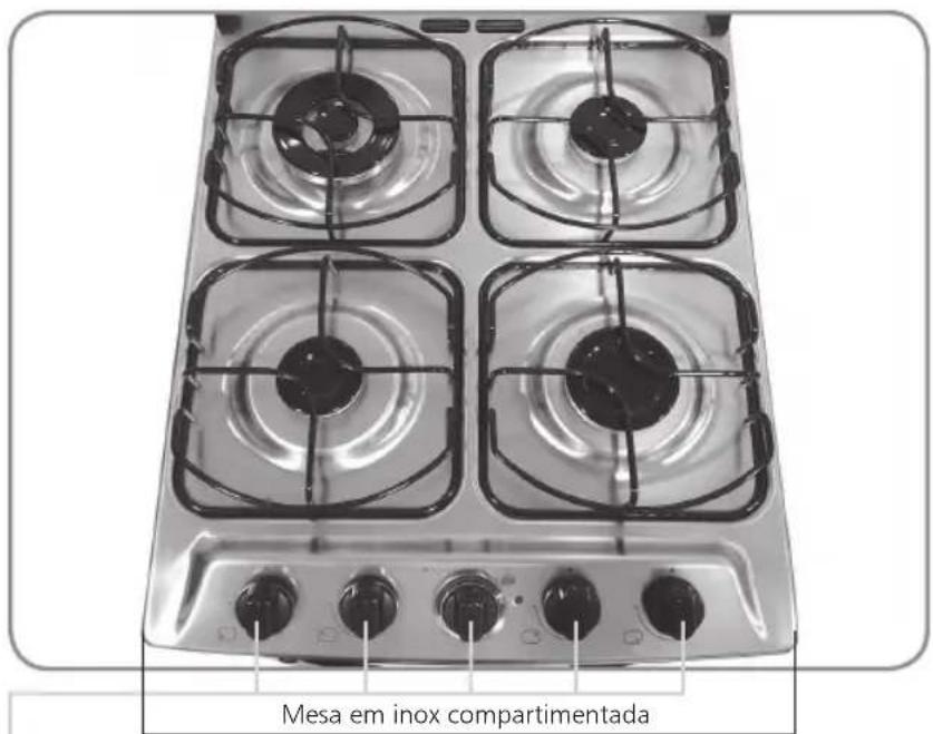 Brastemp BFO4TAR - Clean 4 bocas - 3