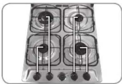 Brastemp BFO4TAR - Acendendo os queimadores da mesa (acendimento automático) - 1