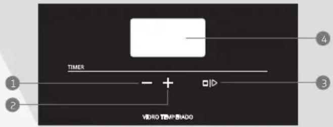 Brastemp BFD5VCE - TOUCH TIMER (SOMENTE PARA OS MODELOS BFS5PCB / BFS5PCR / BYS5PCR / BFS5VCR) - 1