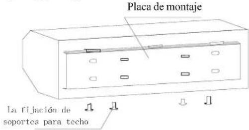Placa de montaje La fijación de soportes para techo