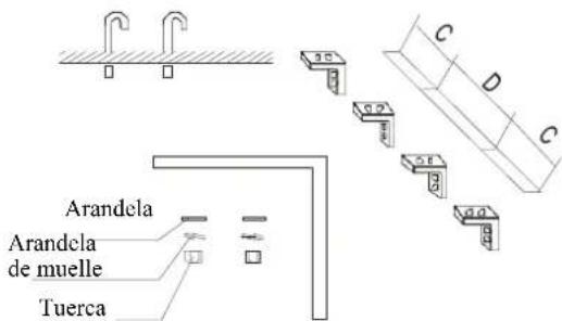 Arandela Arandela de muelle Tuerca