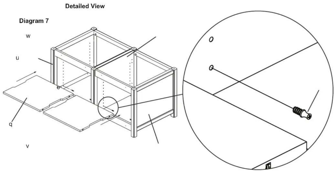 Detailed View Diagram 7 w u e q v O