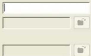 Scanned interface element showing two horizontal bars with small icons, likely UI elements for configuration or status.