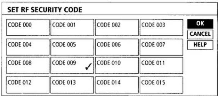 SONY SAT-A1 - Step 1: Select the DSS Receiver's RF Security Code - 2