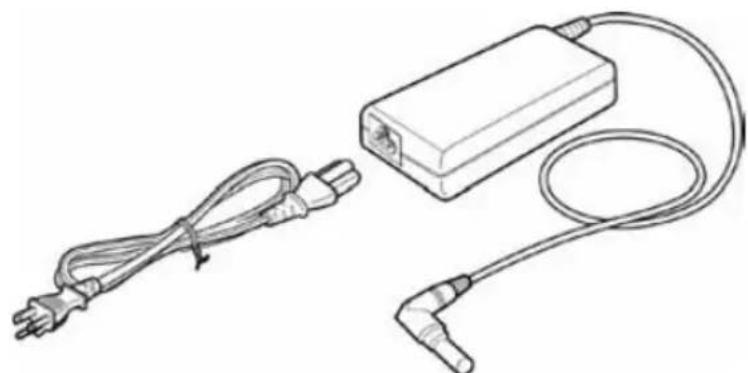 AIRIS Pragma N840 - Introducción del Adaptador AC - 1