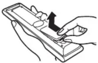 Semp Toshiba LC 3248WDA - INSTALANDO AS PILHAS - 1