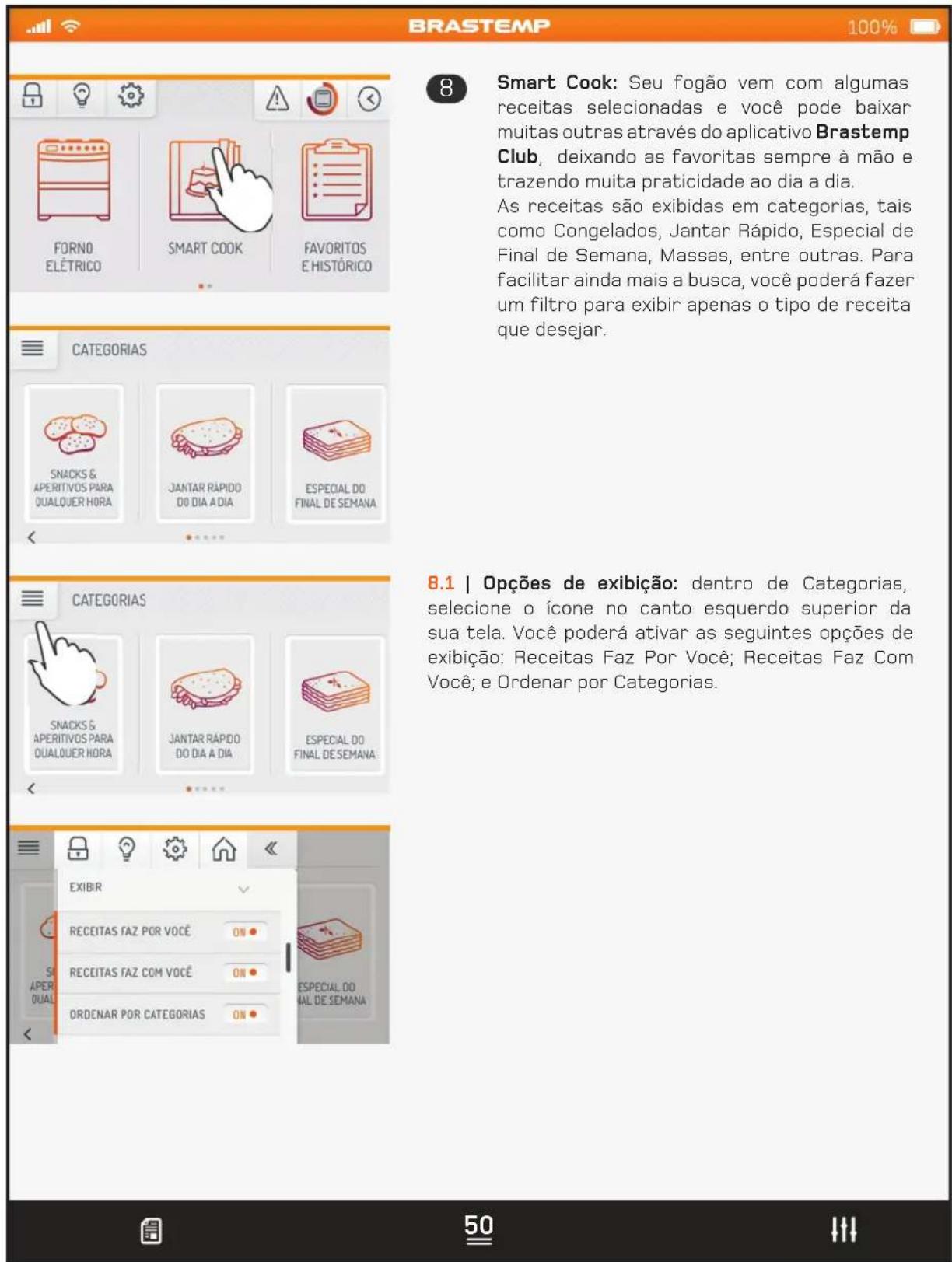 Brastemp BFD5SAR - Cuidados com as Panelas - 54