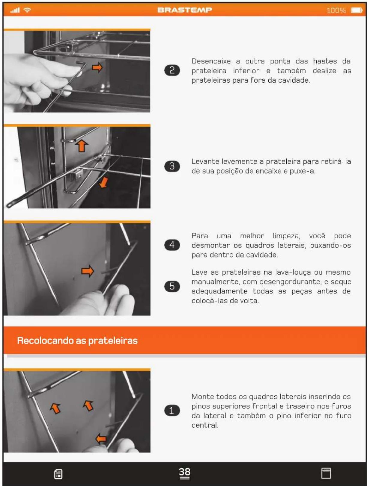 Brastemp BFD5SAR - Cuidados com as Panelas - 24