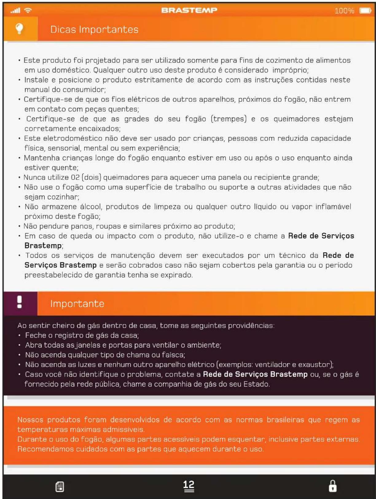 Brastemp BFD5SAR - Itens de Segurança - 5