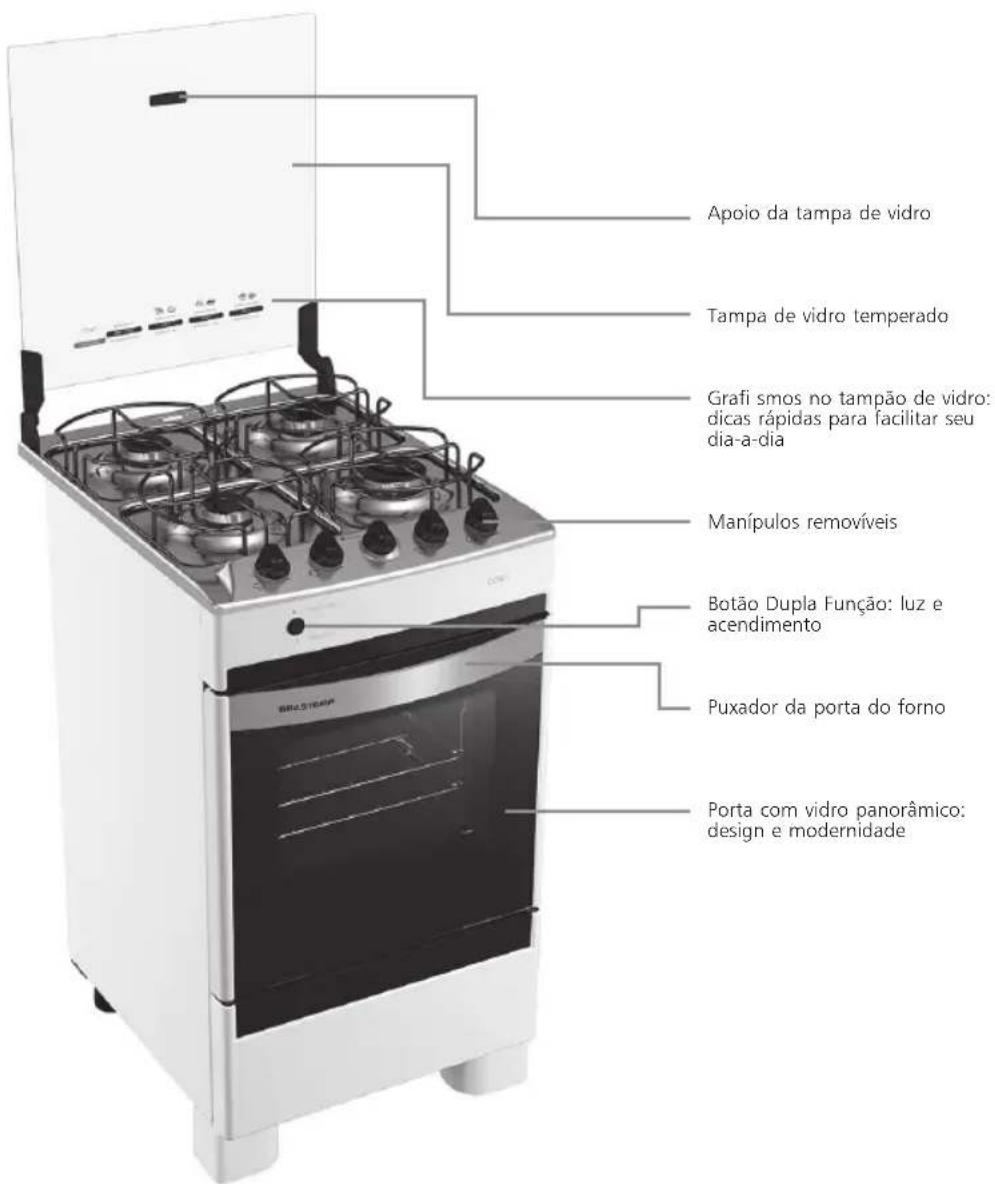 Brastemp BF150AB - Clean 4 bocas - 1