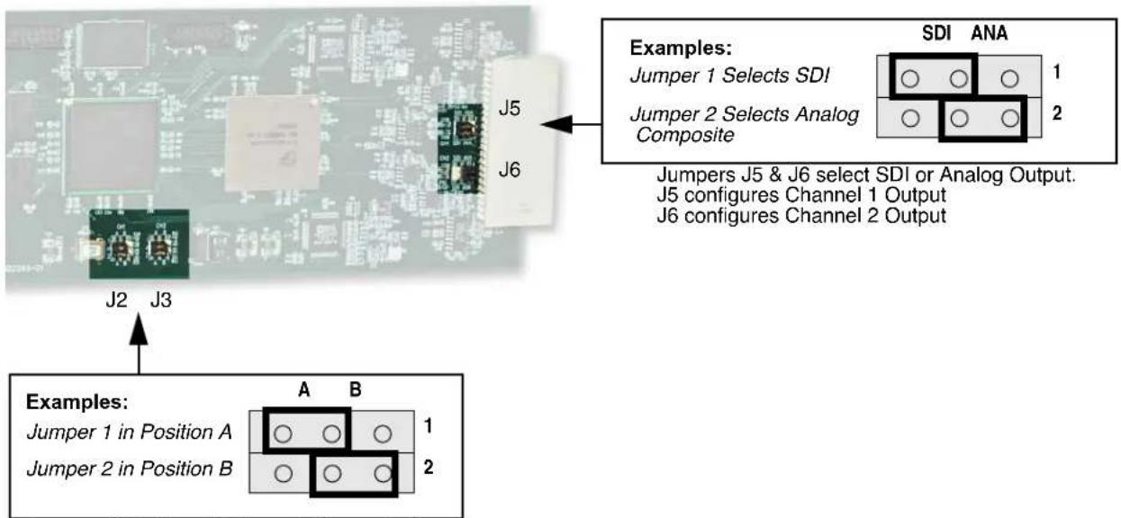 AJA RD10MD2 - Jumper Settings - 1